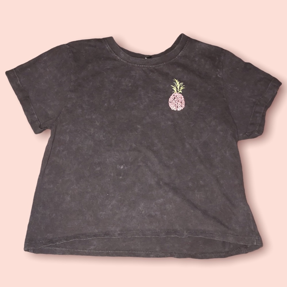 Graphic Cropped Tee